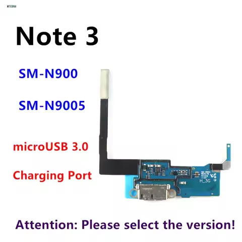 Charging Port Connector Board For Samsung Galaxy Note3 SM-N900 N9005 Repair Parts Charge Flex Cable 