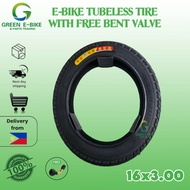 GREEN EBIKE Tubeless Tire 16x3.00 for ebike