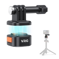 VRIG クイックリリースマウント 磁気アダプター Gopro用アクセサリー 三脚用 マグネット式 素早く取付 アクションカメラマウント マウントアダプター ミニ三脚 GoPro Hero 13 12