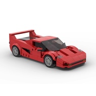 MOC Building Blocks Compatible Lego 38670 Building Blocks Creative Ferrari F50 Classic speed8 Grid S