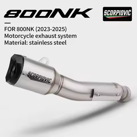 Motorcycle exhaust For For 800 NK exhaust NK800 800nk link pipe with muffler 800nk muffler 800NK esc