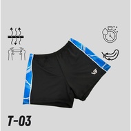 Seluar Pendek Tights Female Black Blue 03 Sports Sports black Tights Fast Dry Comfortable