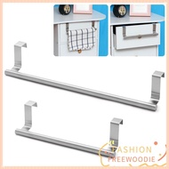 FREEWOODIE Rag Rack Bathroom Shelf Cabinet Door Hanger Shelf Over Door Towel Bar