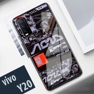 Y20-Y12S-Y20S-Y20SG Softcase Handphone Terbaru Case Glass Hp Kaca Vivo
