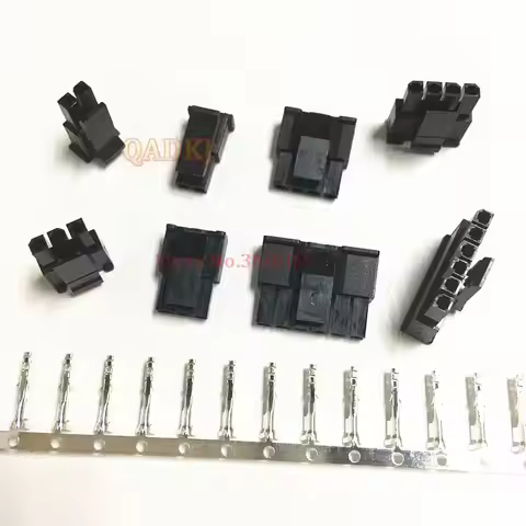30 Sets Molex Micro-Fit 3.0 mm Connector MX3.0 Single Row Female Housing+Terminals 2/3/4/5/6 Pin 436