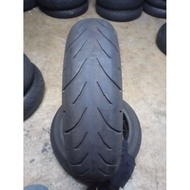 Tayar size 140/70/17 brand MRFREVZ tahun25