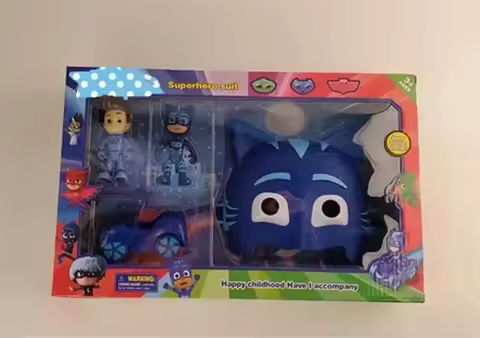 PJ Masks Connor Catboy Greg Gekko Luminous Masks Classic Movie Cartoon Character Anime Figures Briyh