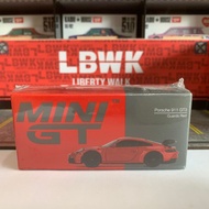 Mini GT 662 Porsche 911 GT3 Guards Red