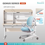Suucokids | Genius Series Combo | Height Adjustable Study Table and Chair for Kids | Children Ergono