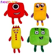 4pcs/set Numberblocks Plush Toys Number Stuffed Dolls Movie TV Series Cartoon Educational Toy Childr