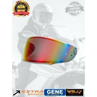Extra Shield CWR F Racing Visor For Shoei X Spirit 3 / Z 7 / RYD Helmet