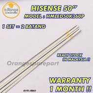 HMLED50K360P HISENSE 50" LED TV BACKLIGHT(LAMPU TV) HISENSE 50 INCH LED TV BACKLIGHT HMLED50K360
