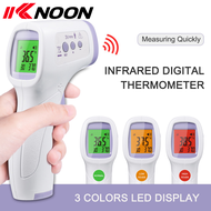 KKnoon เครื่องวัดอุณหภูมิหน้าผากเกจวัดอุณหภูมิเครื่องมือสำหรับผู้ใหญ่เด็กเด็กติดต่อ Touch ดิจิตอลอินฟราเรดสำหรับไข้ใช้การอ่านทันทีด้วย Fever A