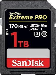 [Older Version] SanDisk 1TB Extreme PRO SDXC UHS-I Card - C10, U3, V30, 4K UHD, SD Card - SDSDXXY-1T00-GN4IN