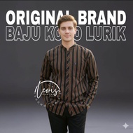 BAJU KOKO PRIA DEWASA MOTIF TERBARU 2026 - BAJU KOKO LURIK SURJAN KERAH SHANGHAI DEWASA
