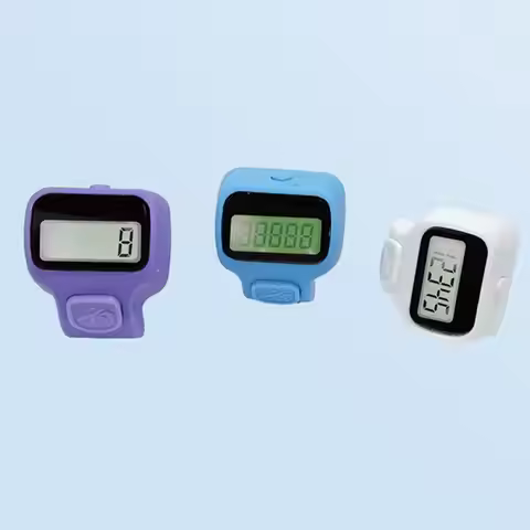 Electronic Counter Unique Design Mini Ring Counting Electronic Counting Convenient Tool People Count