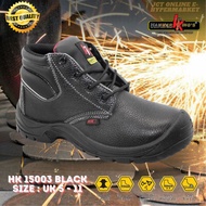 Hammer King's HK2 Safety Shoes Steel Toe Cap Steel Midsole Leather Safety Shoes Anti-Slip HK 15003 B