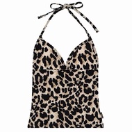 VGH LEOPARD HALTER TOP