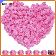 KKGOO 100Pcs Foam Rose, Flower Head Foam Artificial Flowers, Gift Handmade Wreath Making 3.5cm Foam 