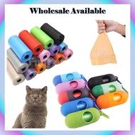 Pet Toilet Garbage Bag Poop Plastic Bag Cat Kucing Dog Disposal Refill Rolls Diaper Holder Haiwan 狗狗