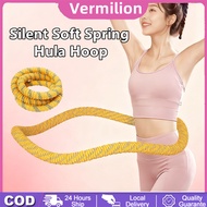 Silent Spring Hula Hoop Soft Hula Hoop Unisex Portable Slimming Hula Hoop Weight Abdomen Exercise Eq