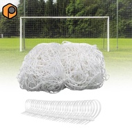 prettyia Soccer Goal Net Replacement And Soccer Straps Soccer Net for 12 Feet X 6 Feet for