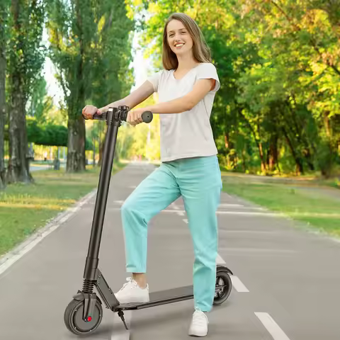 Electric Scooter Commuter E-Bike Foldable Commuter E-Scooter With Cruise Control Dual Braking System