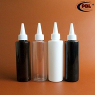 150ml RF CONE BOTTLE RF PET PLASTIC BOTTLE/ 150ml INK BOTTLE/ 150ml DROP BOTTLE/ - 24 WHITE CONE NEC