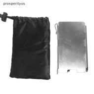 [Prs] Outdoor camping stove set pot accessories windshield with pin 9 pieces of mini windshield with
