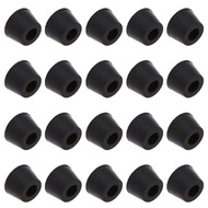 PCF* 20 Pcs Rubber Instrument for Case Non-slip Cabinet Box Foot Bumpers Feet 17x10x1