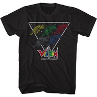 Voltron Cartoon Lion Formation Space Triangle Adult T Shirt