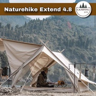 เต็นท์บ้าน Naturehike Extend 4.8 ผ้า TC (Cotton Technical) พร้อมส่ง