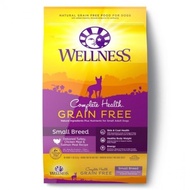 Wellness Dog Complete Health Grain Free Small Breed (Deboned Turkey, Chicken meal &amp; Salmon meal)  Dry Food (4lb/1.81kg, 11lb/4.99kg)