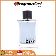 Calvin Klein Defy EDT for Men (100ml/Tester) [Brand New 100% Authentic Perfume FragranceCart] CalvinKlein CK Eau De Toilette Blue