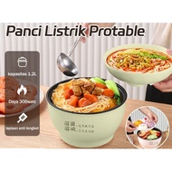 PANCI LISTRIK COOKING POT PORTABLE 1.2L LAPISAN ANTI LENGKET/ FRY PAN ELECTRIK LOW WATT / KOMPOR PANCI LISTRIK - LUCIA-ELECTRICPOT, SHOPTILLDROPSS88