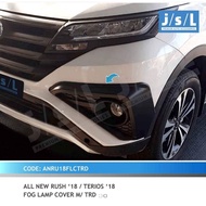 Garnish Ring Foglamp cover All New Rush Terios 2018 2020 2021 hitam TRD PREMIUM