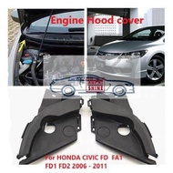 xps Engine Hood Hinge Cover Cap Engine Hood Bonnet Cowl For HONDA CIVIC FD FA1 FD1 FD2 2006 2007 2008 2009 2010 2011 Part Number:74210-SNV-H00 74220-SNV-H00