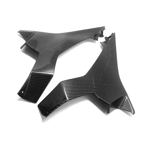 A14U-1Pair ABS Carbon Fiber Gas Tank Side Panel Fairing For Kawasaki Ninja EX400 2018-2020 Motorbike