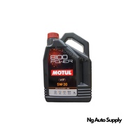 (100% ORIGINAL) MOTUL 8100 POWER 5W30 5L SYNTHETIC ESTER WITH MOTUL MILEAGE STICKER