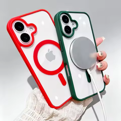 Luxury For Magsafe Transparent Acrylic Phone Case For iPhone 13 12 Mini 11 Pro Max 8 7 Plus SE 2020 