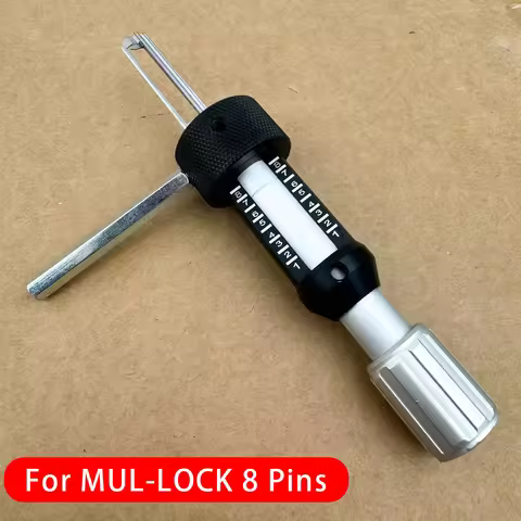 HAOSHI for Mul-T-Lock 8x7 Pin (R) MUL-T-LOCK 5Pins (L) 5Pins (R) Mul T Lock 7pin Pick Set Locksmith 