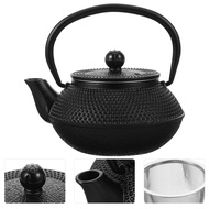 Ajigo Tea Pitcher Pots Kettle Cast Iron Vintage Teapot Uncoated Tetsubin with Infuser
