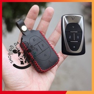Vinfast E34, VF8 leather key case, VF E34, VF 8 electric car Handmade genuine leather 003