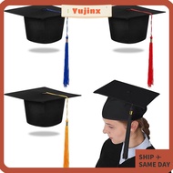 YUJINX Graduation Hat, University 2024 Happy Graduation Mortarboard Cap, Unisex Degree Ceremony High School Graduation Season Party Supplies