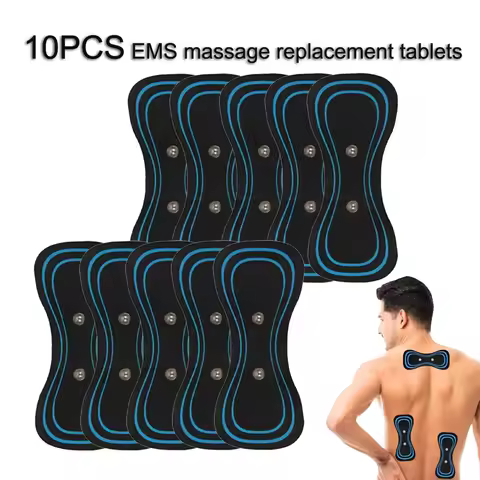 Ems Neck Massager Replacement Pads Mini Cervical Massager Back Massager Pads Comfort Cervical EMS Ne