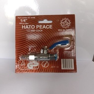 AMERICAN TOOL HATO PEACE 1/4" AIR COCK HATO 1/4