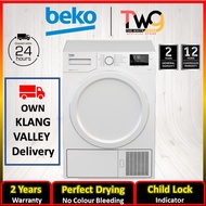 [OWN KLANG VALLEY DELIVERY] BEKO DPS7405XW3 7KG HEAT PUMP SENSOR CONTROLLED TUMBLE DRYER