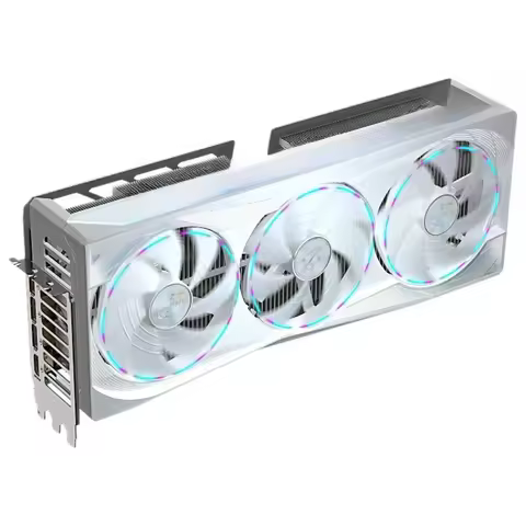 5080 Graphics Card Super Carved White GeForce RTX 5080 AORI MASTER ICE Gaming AI
