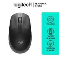 Logitech M190 Full-Size Wireless Mouse
