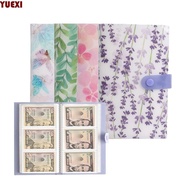 YUEXI Money Savings Challenges, Money Album Waterproof Budgeting Planner Book, Gift for Kids Fun Way